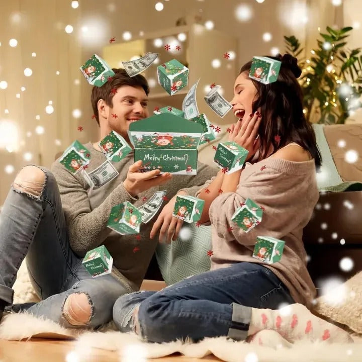 🎉 Christmas Surprise Pop-Up Gift Box