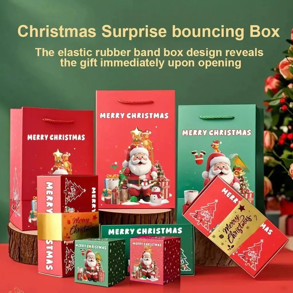 🎉 Christmas Surprise Pop-Up Gift Box