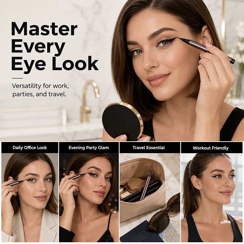 🔥 Limited-Time Special Offer! Waterproof, Long-Lasting Liquid Eyeliner