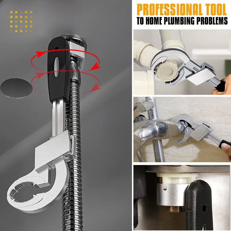 The Only Wrench Built for Plumbing