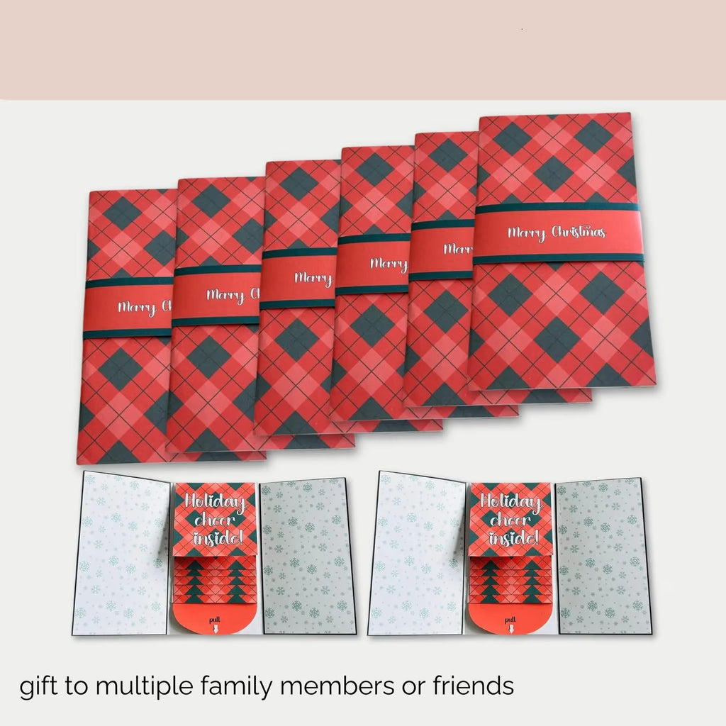 ⏰2026 New 🎅💳 Waterfall Christmas Gift Card Booklet ✨