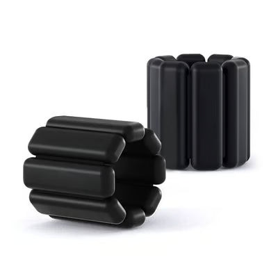 Weighted silicone sports wristband