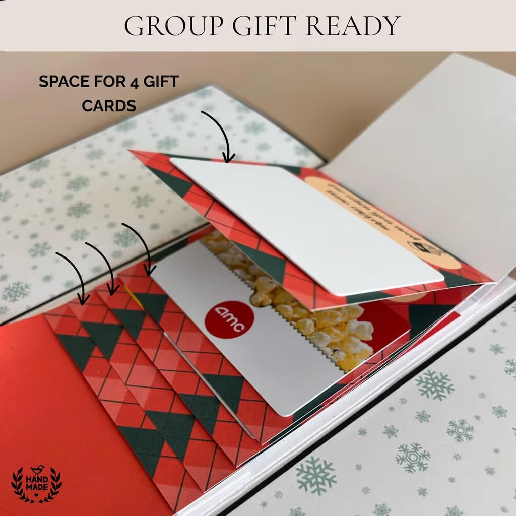 ⏰2026 New 🎅💳 Waterfall Christmas Gift Card Booklet ✨