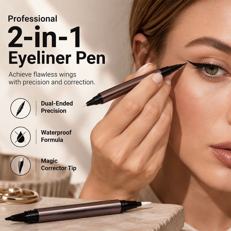 🔥 Limited-Time Special Offer! Waterproof, Long-Lasting Liquid Eyeliner