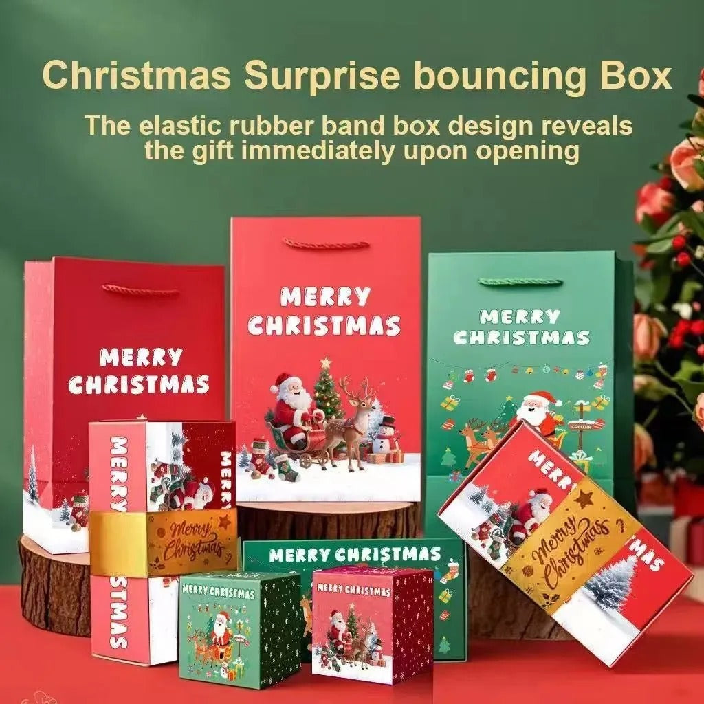 🎉 Christmas Surprise Pop-Up Gift Box