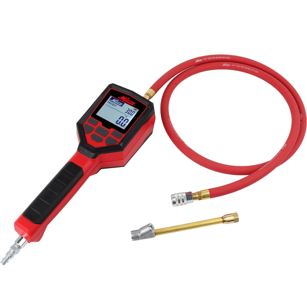 Heavy-Duty Preset Digital Auto Tire Inflator with Gauge, 174 PSI Automatic Inflate & Deflate