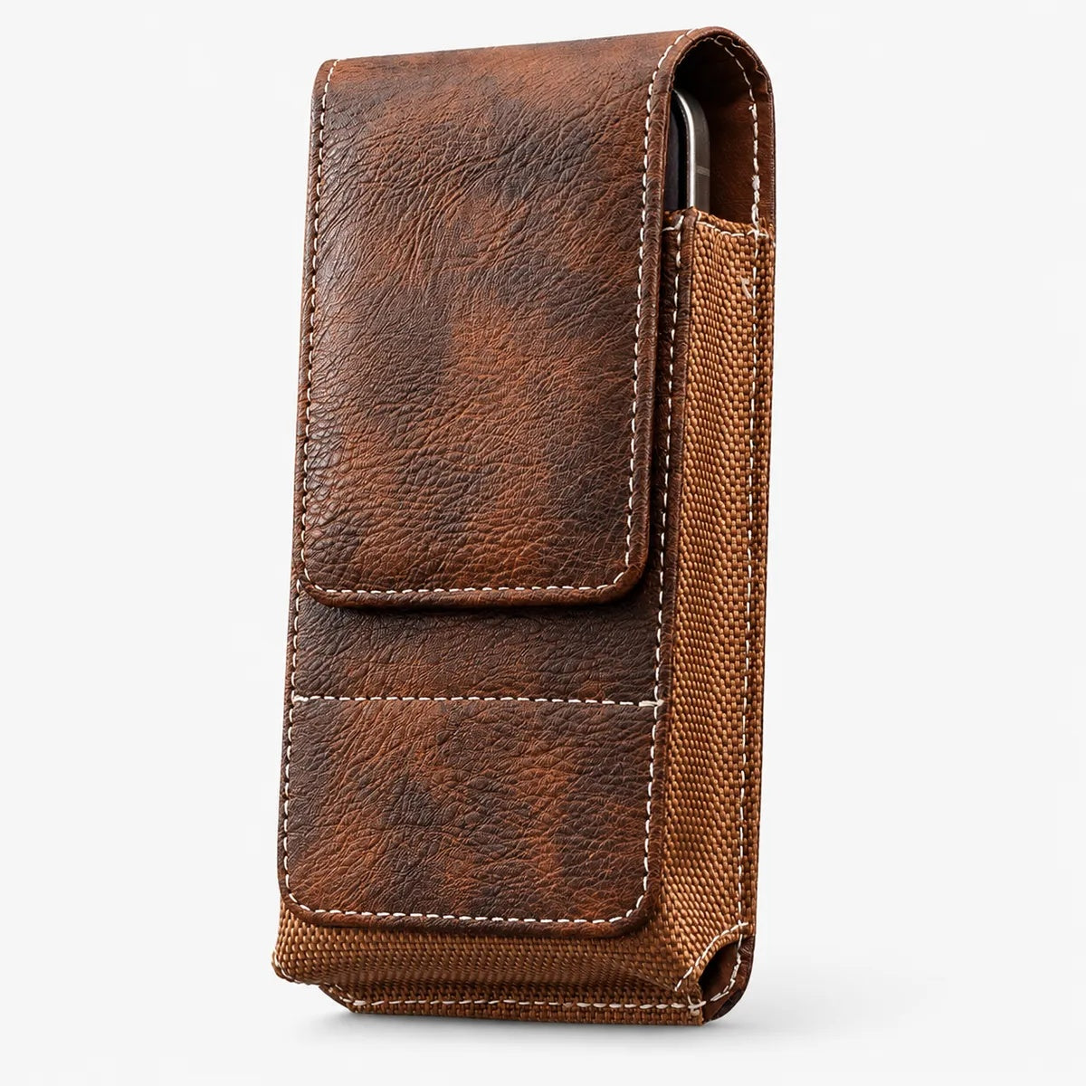 ⚡Waist Belt Cell Phone Pouch 📱 Multi-Pocket Leather Holster with Card Holder