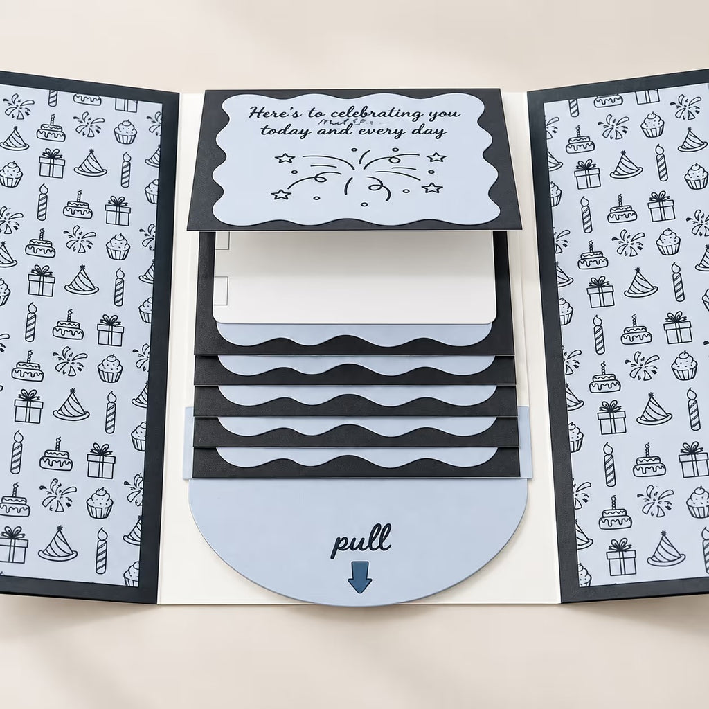 ⏰2026 New 🎅💳 Waterfall Christmas Gift Card Booklet ✨