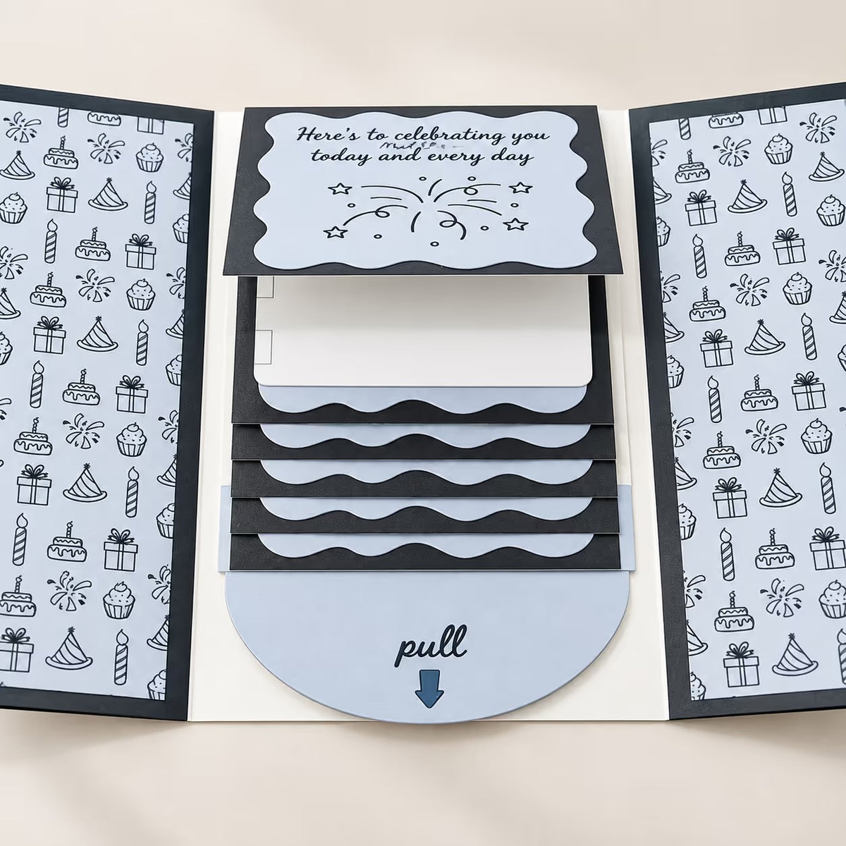 ⏰2026 New 🎅💳 Waterfall Christmas Gift Card Booklet ✨