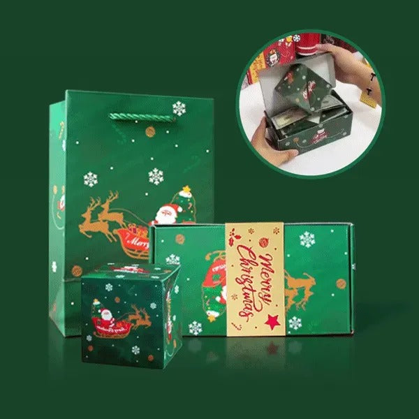 🎉 Christmas Surprise Pop-Up Gift Box
