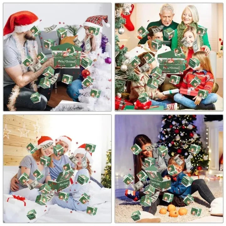 🎉 Christmas Surprise Pop-Up Gift Box