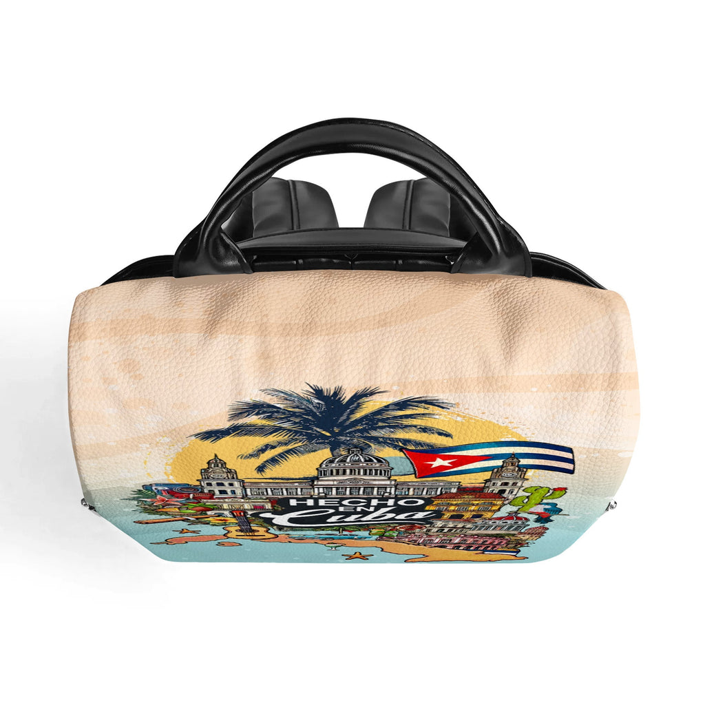 Hecho En Cuba - Personalized Custom Leather BackPack - BP_MX16