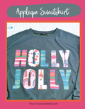 Applique Sweatshirt  | Templates & Instructions