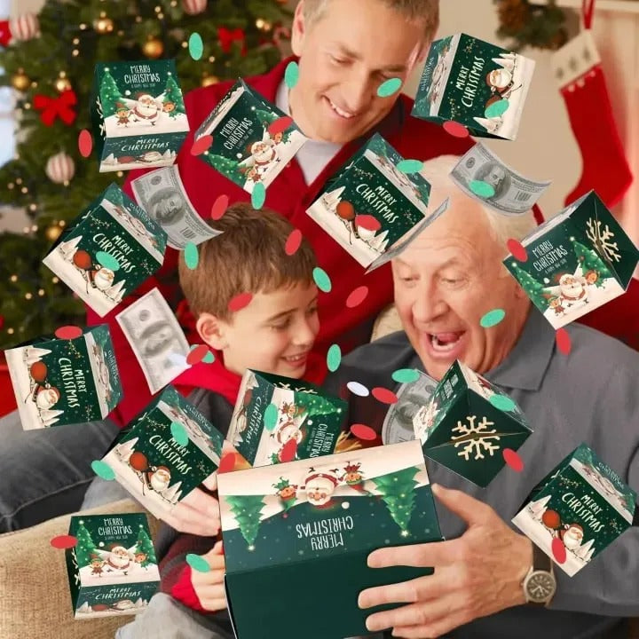 🎉 Christmas Surprise Pop-Up Gift Box