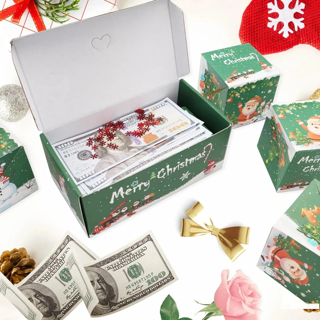 🎉 Christmas Surprise Pop-Up Gift Box