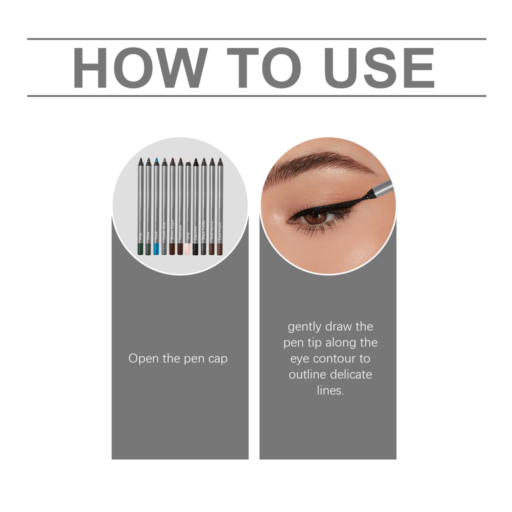 🔥LAST DAY SALE 49% OFF-🌸1440-Minute Smudge-Proof Eyeliner- Lightweight and Waterproof