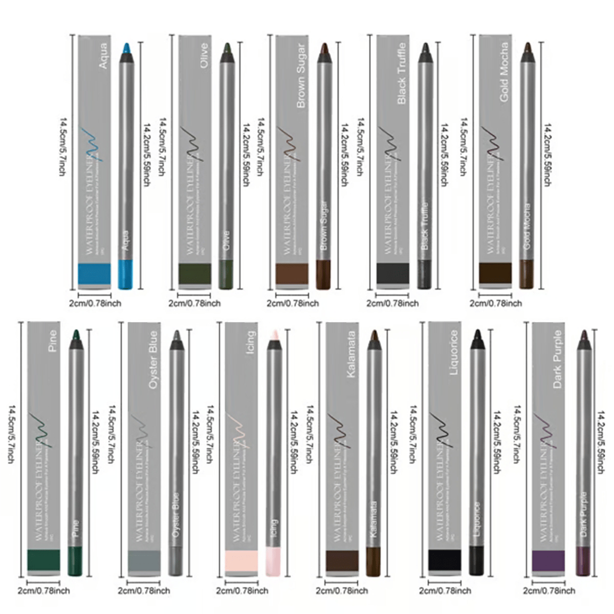 🔥LAST DAY SALE 49% OFF-🌸1440-Minute Smudge-Proof Eyeliner- Lightweight and Waterproof