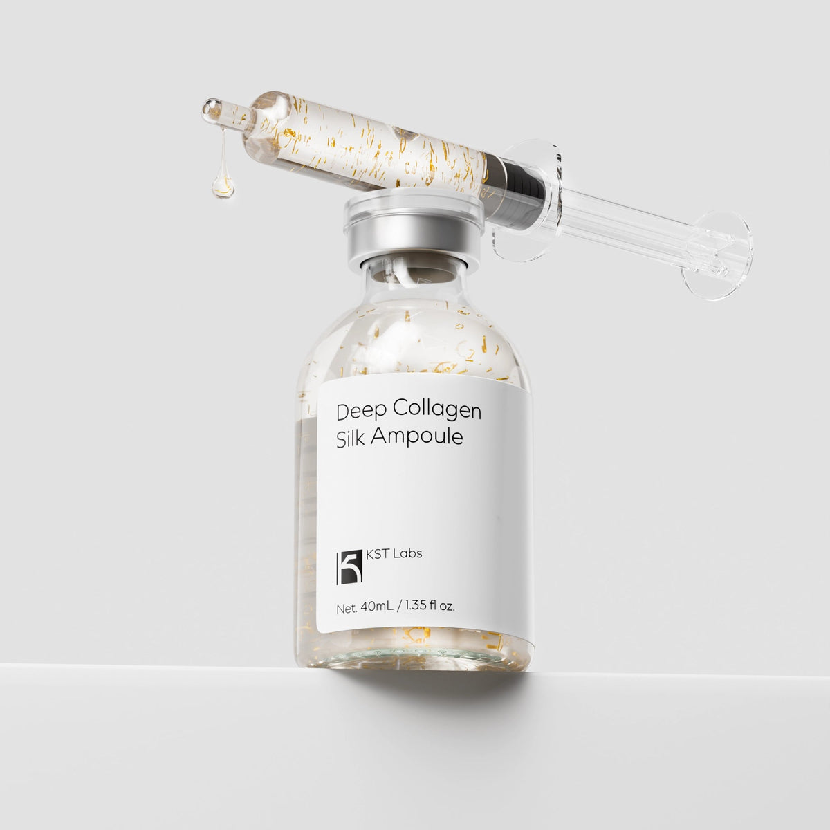 KST Labs Deep Collagen Silk Ampoule – Liquid Lifting Threads for Fine Lines & Wrinkles (40mL)