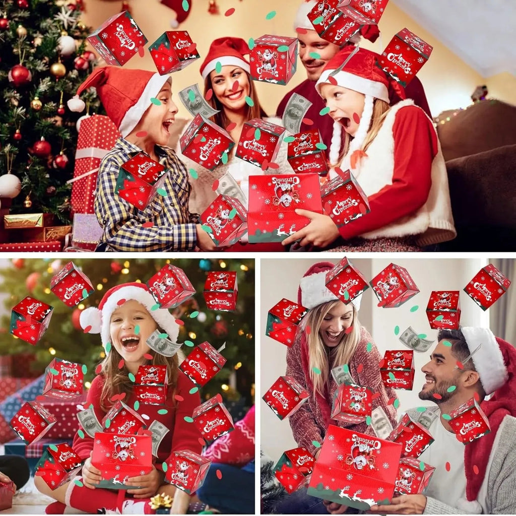 🎉 Christmas Surprise Pop-Up Gift Box