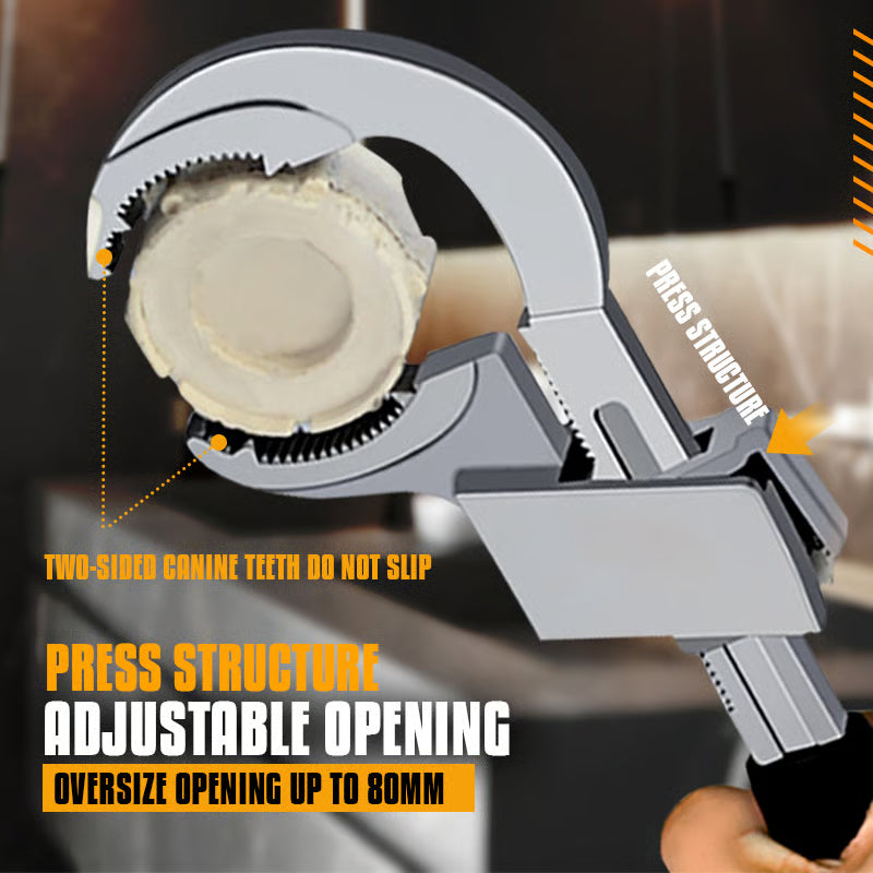 The Only Wrench Built for Plumbing