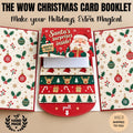 ⏰2026 New 🎅💳 Waterfall Christmas Gift Card Booklet ✨