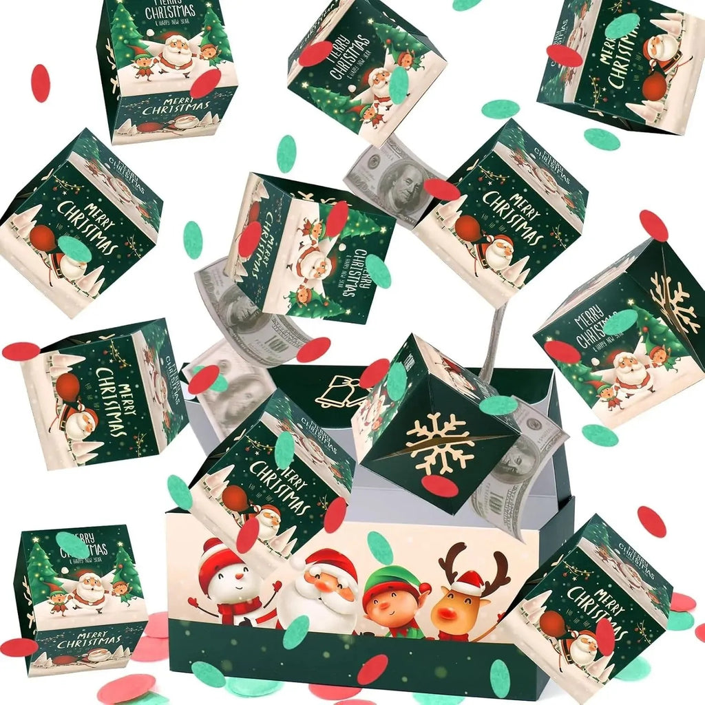 🎉 Christmas Surprise Pop-Up Gift Box