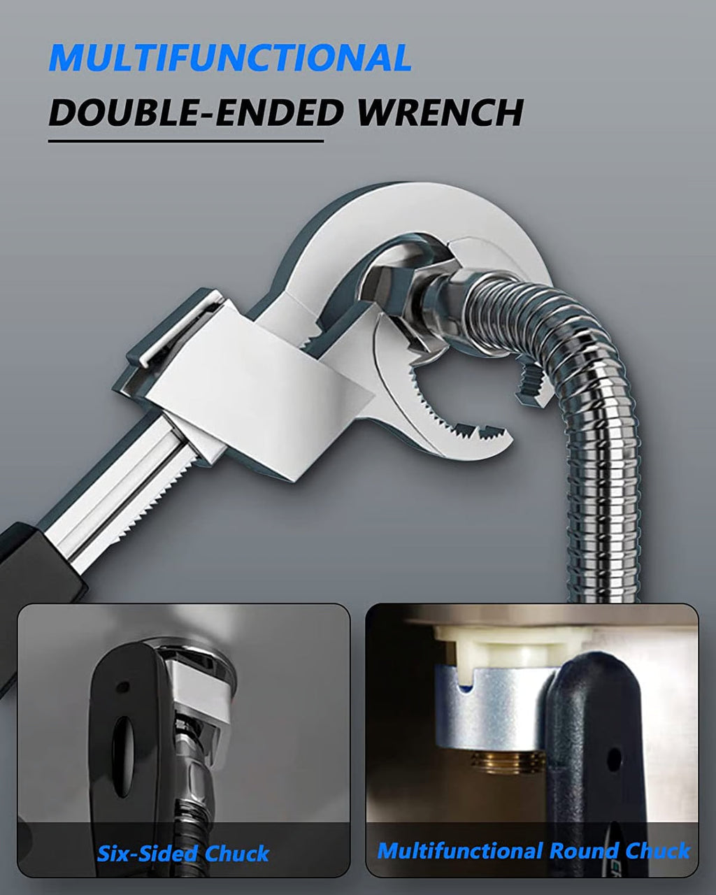 The Only Wrench Built for Plumbing