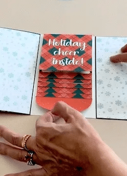 ⏰2026 New 🎅💳 Waterfall Christmas Gift Card Booklet ✨