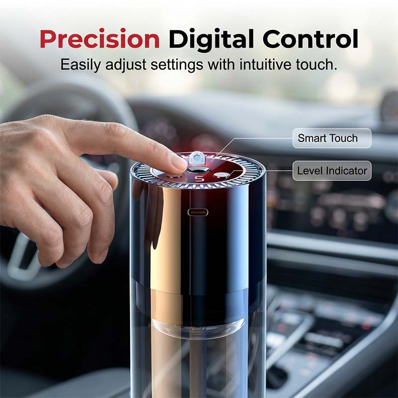 Starry Light Smart Car Diffuser - Romantic Driving Ambiance