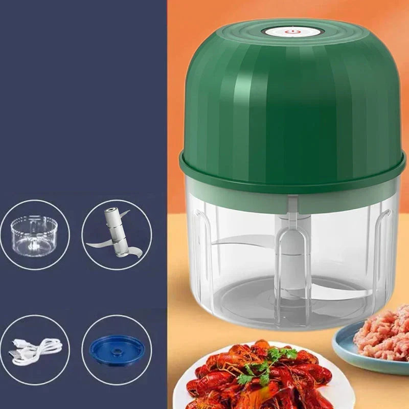 🔥HOT SALE 50% OFF🔥Cordless Multifunctional Mini Electric Garlic Chopper