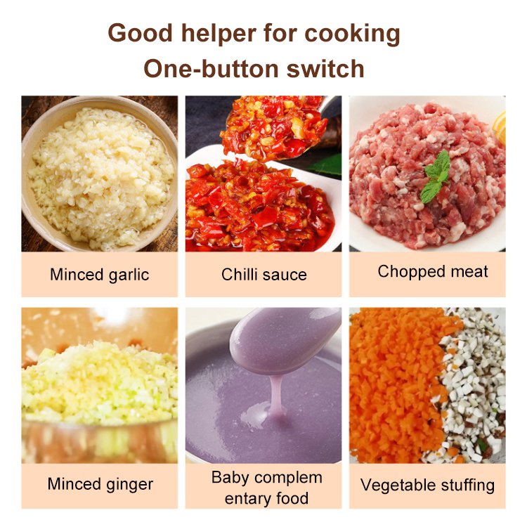 🔥HOT SALE 50% OFF🔥Cordless Multifunctional Mini Electric Garlic Chopper