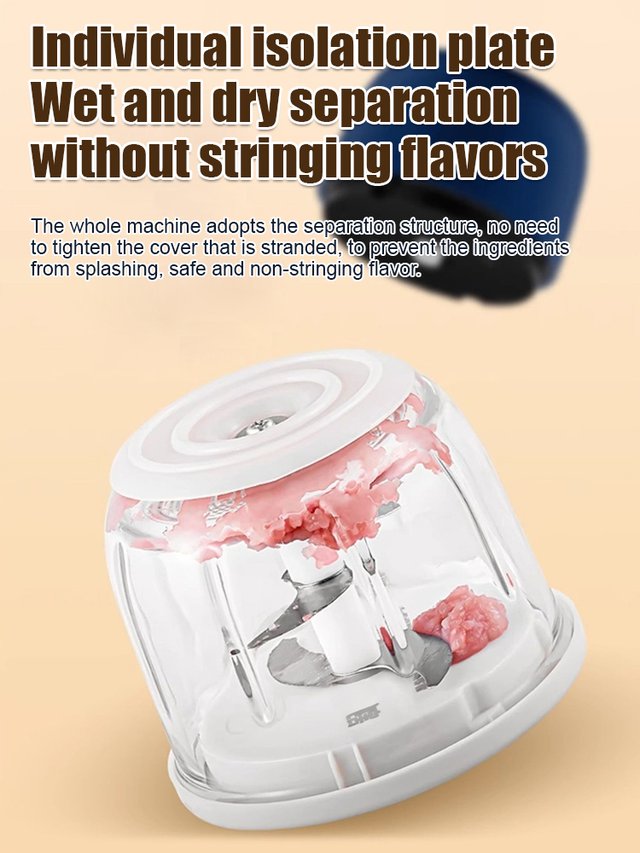 🔥HOT SALE 50% OFF🔥Cordless Multifunctional Mini Electric Garlic Chopper
